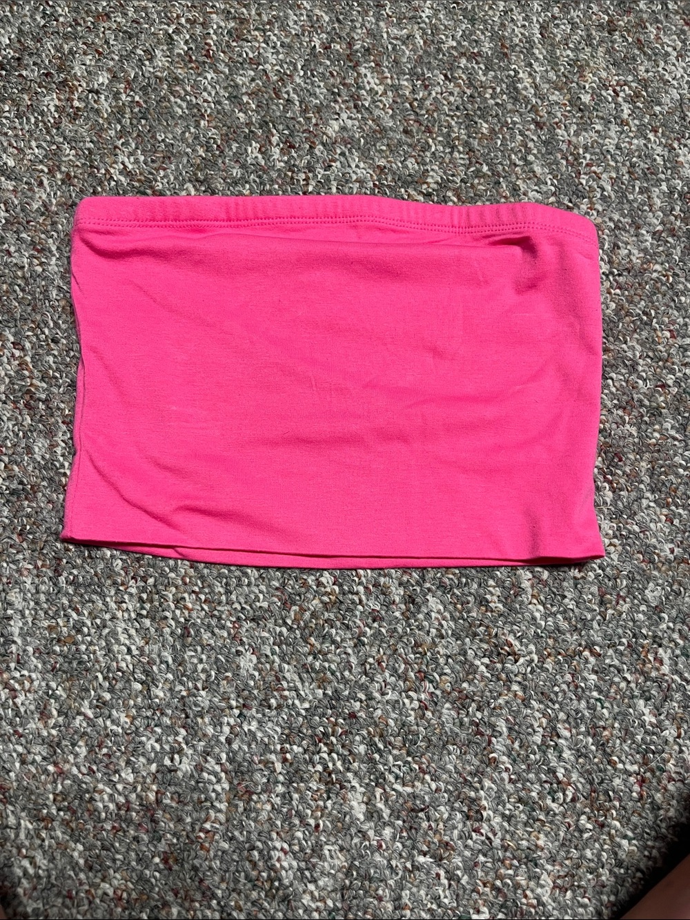Amazon Pink Strapless Tube Top